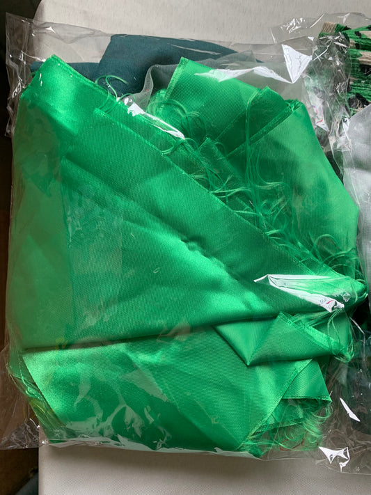 Scrap fabric packs - green mix