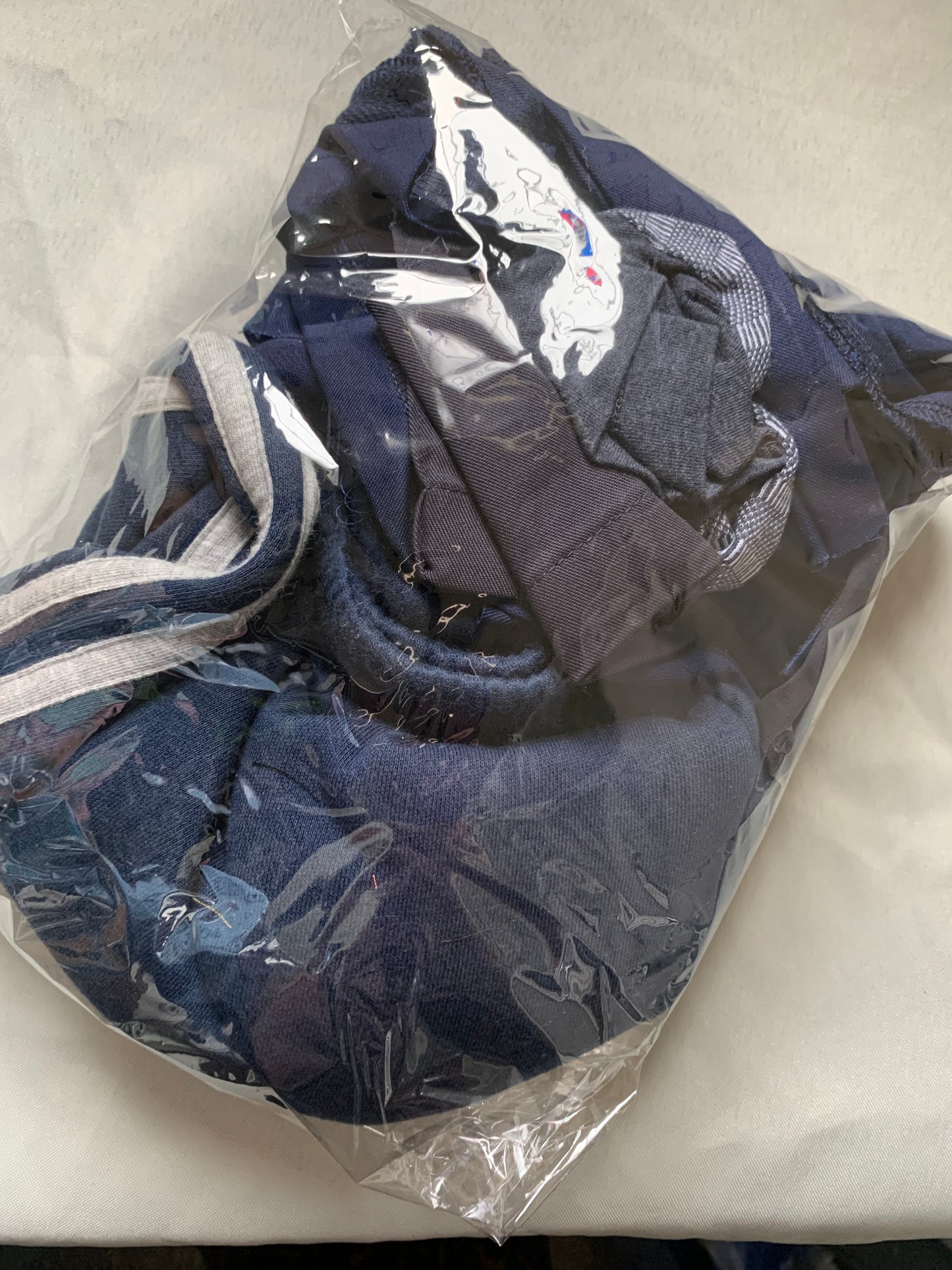 Scrap fabric packs - dark blue mix