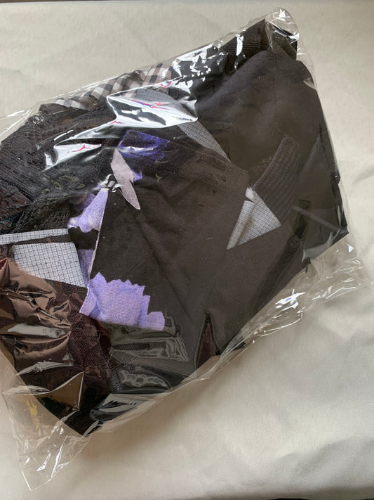 Scrap fabric packs - black mix