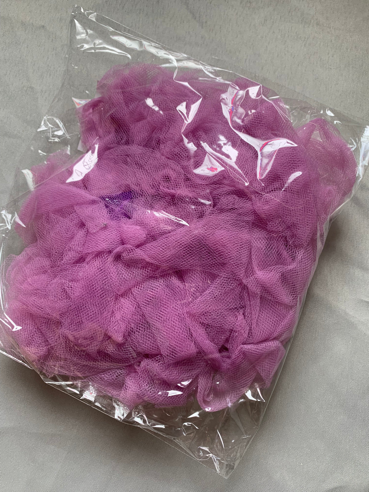 Scrap fabric packs - tulle various colours