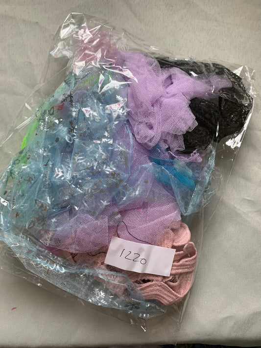 Scrap fabric packs - tulle mix