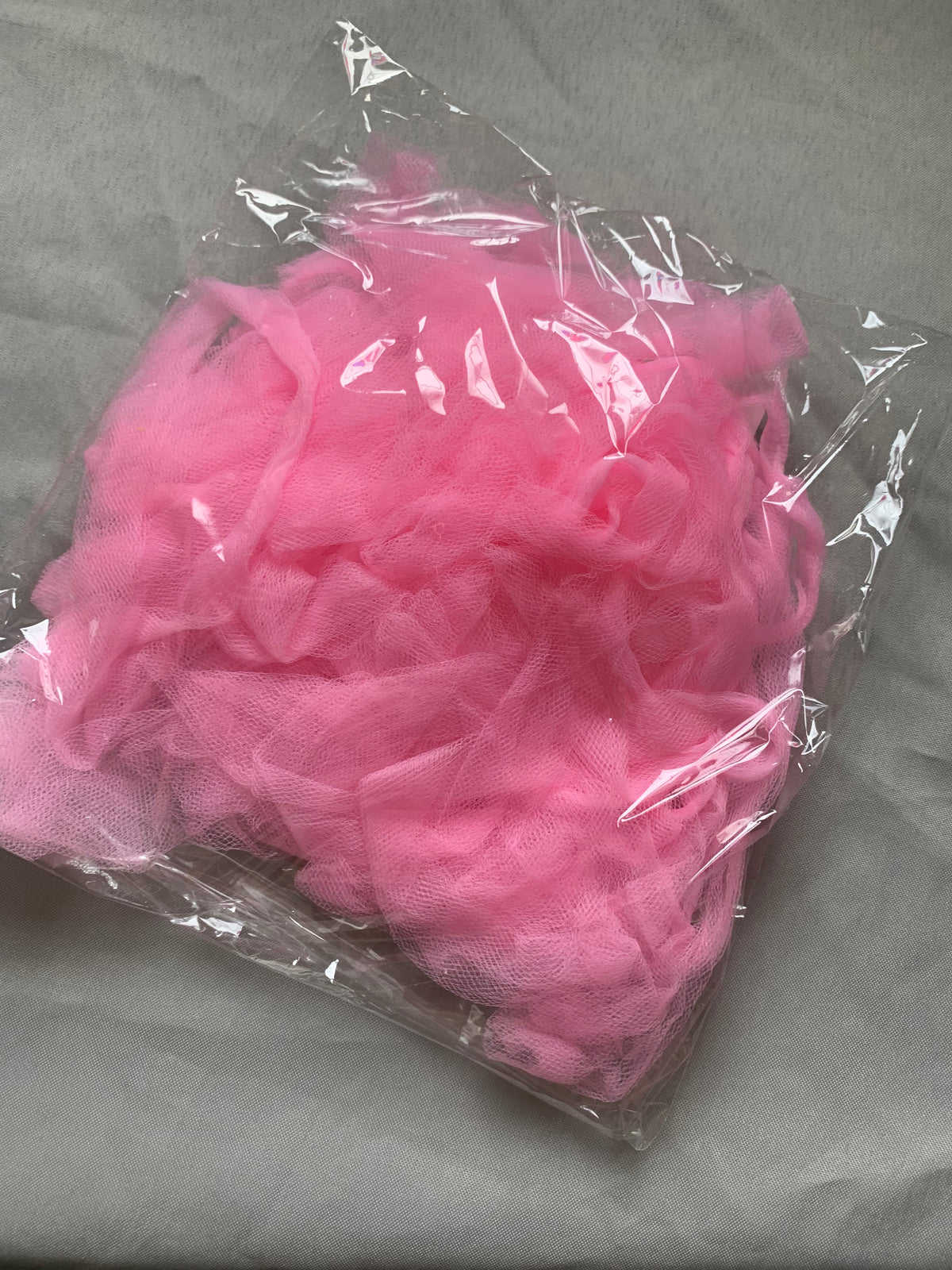 Scrap fabric packs - tulle various colours
